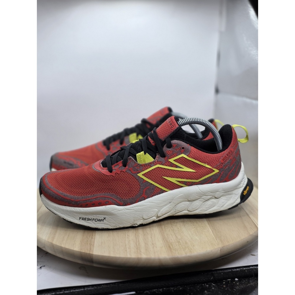 Men's Size 10 - New Balance Fresh Foam X Hierro v8 MTHIERR8 Red Shoes
